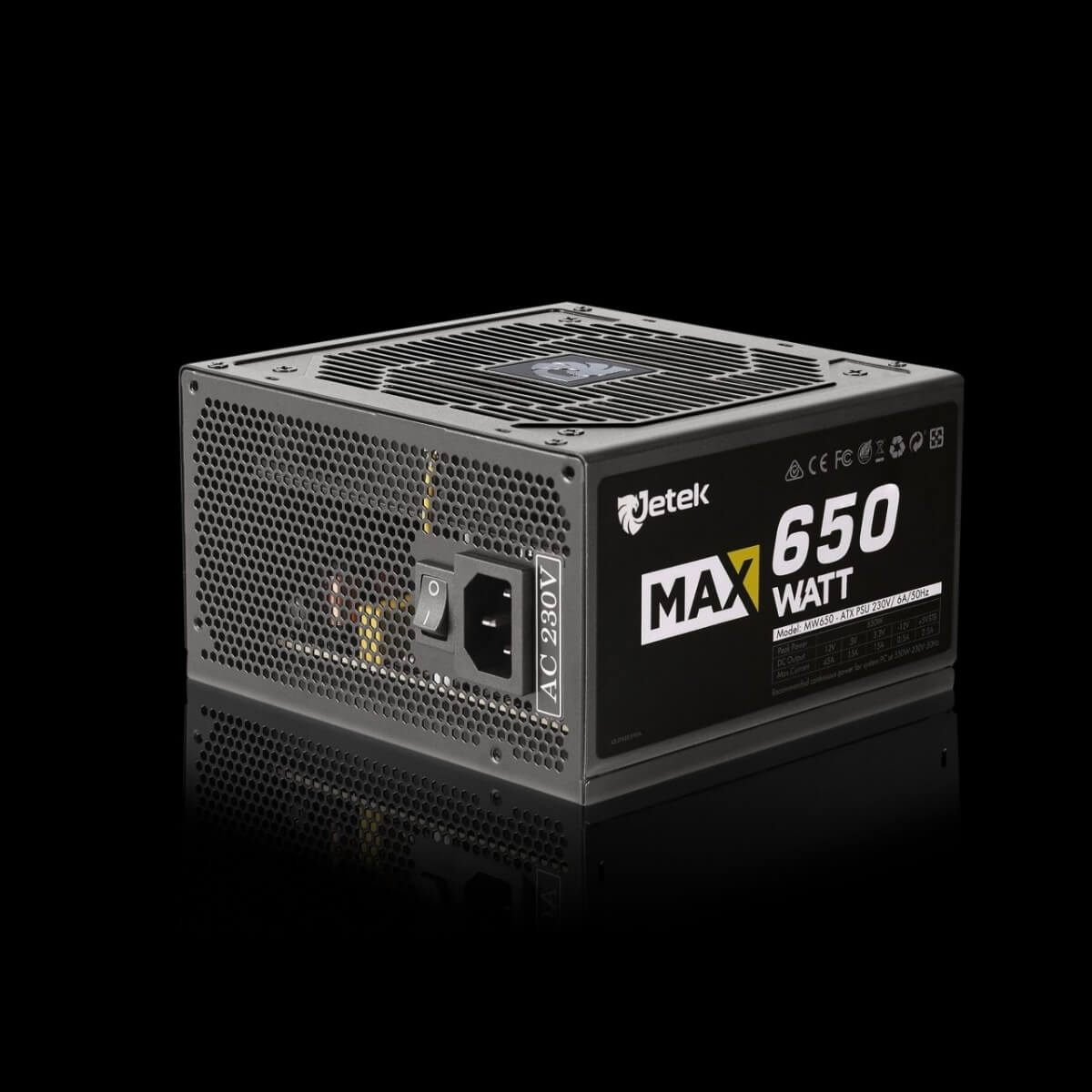 Nguồn máy tính Jetek MaxWatt MW650 650W