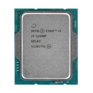 CPU Intel Core i3-12100F – Tray New (Up to 4.3GHz, 4 nhân 8 luồng, 12MB Cache, LGA 1700, Alder Lake)