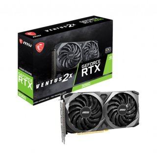VGA MSI GeForce RTX 3060 Ventus 2X 12G OC (LHR)