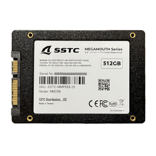 Ổ cứng SSD SSTC 512GB Megamouth Sata III