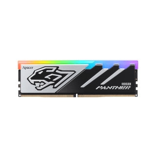 RAM Apacer DDR5 DIMM 6200- 16GB PANTHER RGB 16GB x 1 – Black & Silver