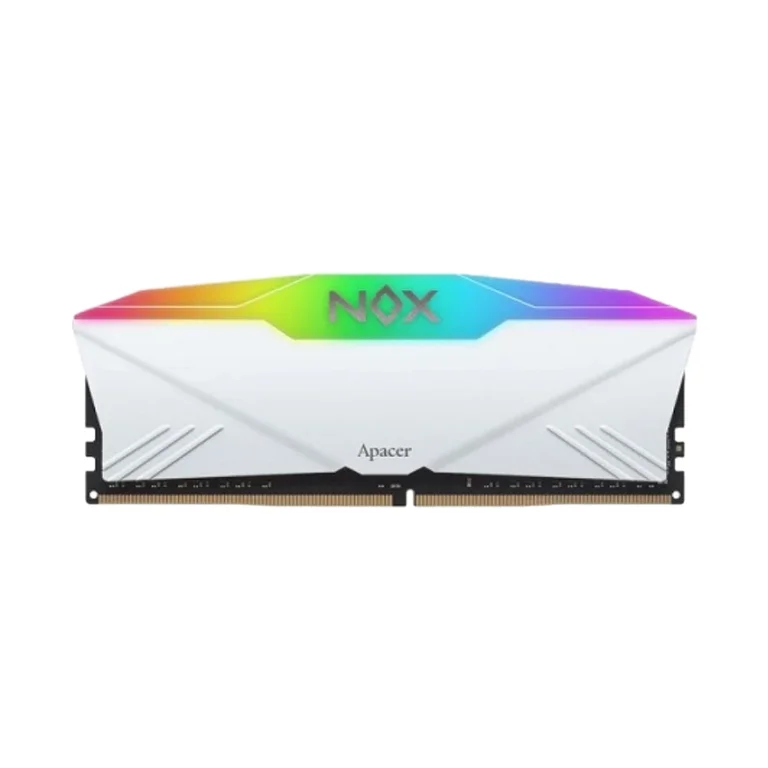 RAM Apacer NOX 8GB DDR4 3200 Mhz OC AURA 2 RGB (White)