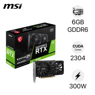 VGA MSI RTX 3050 VENTUS 2X 6GB OC