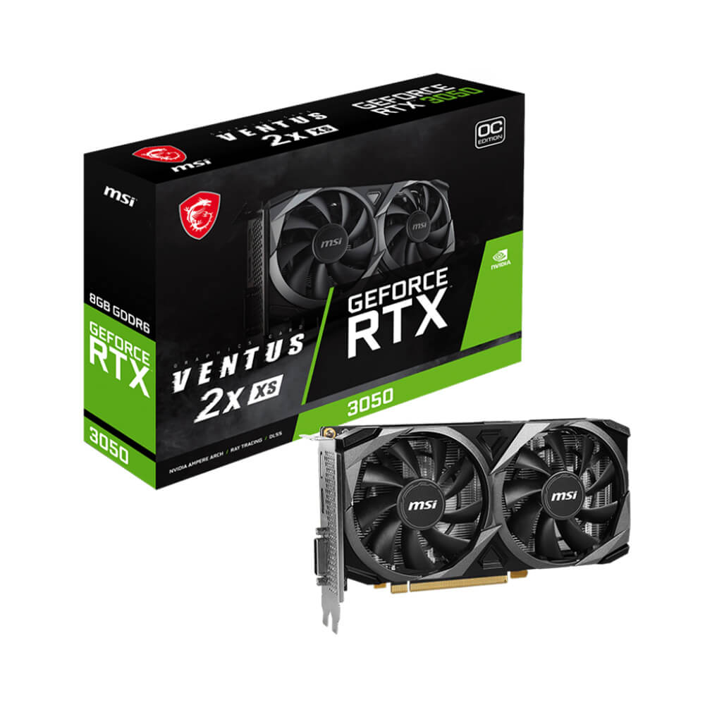 VGA MSI RTX 3050 VENTUS 2X 8G OC