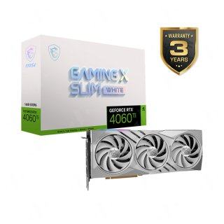 VGA MSI RTX 4060 Ti Gaming X Slim White 3F 16GB GDDR6