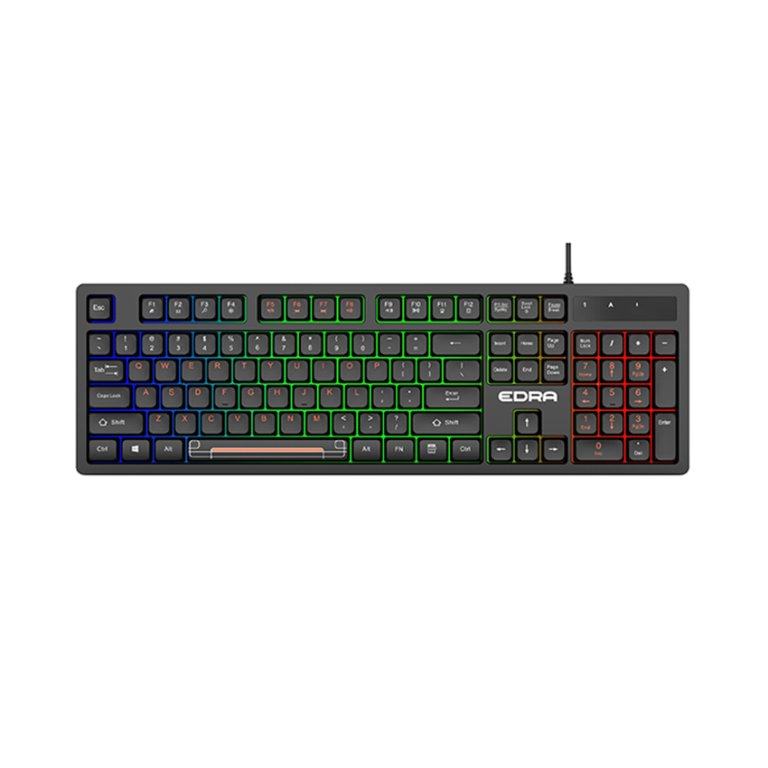 Bàn Phím Giả Cơ EDRA EK506 Đen Led