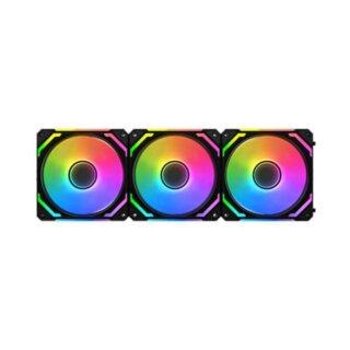 Bộ Kit 3 Fan Xigmatek Starlink Ultra RGB Đen/Trắng (Dùng Hub + Remote)