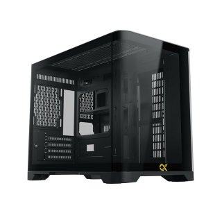 CASE Xigmatek Alpha Pano M Artic (Black/Đen)(No Fan)