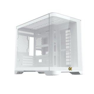 CASE Xigmatek Alpha Pano M Artic (White/Trắng)(No Fan)