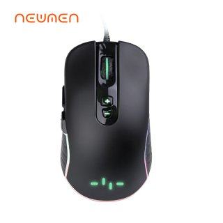 Chuột Gaming NewMen GX6 ( Black/Đen - Có dây )