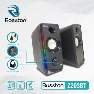 Loa Bluetooth Bosston Z203BT 2.0 LED RGB