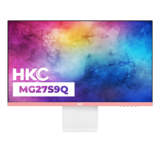 Màn hình PC Gaming Đồ Họa HKC MG27S9Q (27inch, IPS, 2K, 144Hz) Pink/Hồng