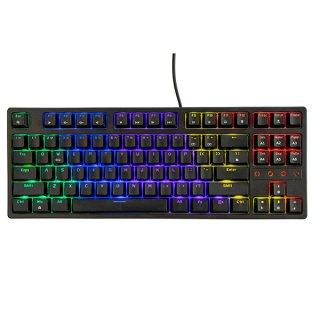 Phím cơ E-DRA EK3287 Led Rainbows Black/Đen (Blue/Red/Brown - Switch)