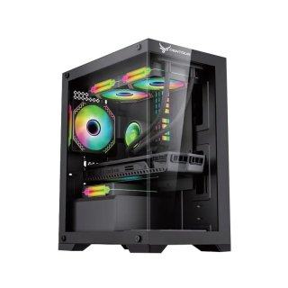 Vỏ Case Centaur Lumix Đen/Black (Sẵn 3 Fan Led)