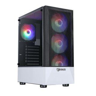 Vỏ Case JETEK Game Squid R3 White/Trắng (Kèm 3 fan)