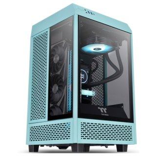 Vỏ Case Thermaltake Tower 100 TG Turquoise