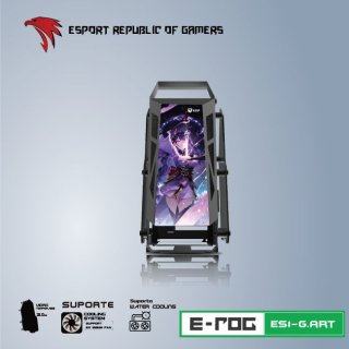 Vỏ Case VSP E-ROG ES1 G-ART Black/Đen (No Fan)