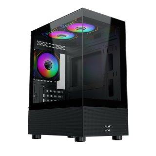VỎ CASE XIGMATEK ENDORPHIN M II 3F Black/Đen ( Kèm 3Fan Led Rgb)