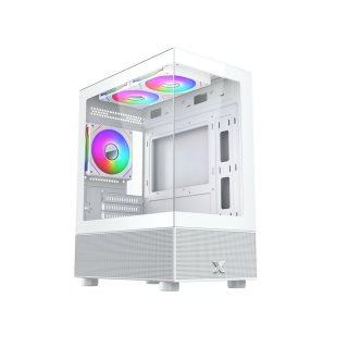 VỎ CASE XIGMATEK ENDORPHIN M II 3F White/Trắng (Kèm 3Fan Led Rgb)