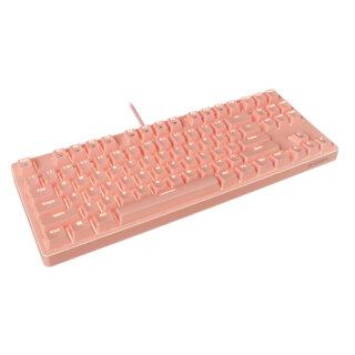 Bàn phím cơ E-Dra EK387L (Pink/Hồng - Brown switch)