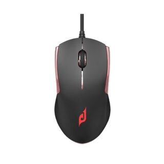 Chuột có dây E-DRA EM606 (1000DPI) Black/Đen