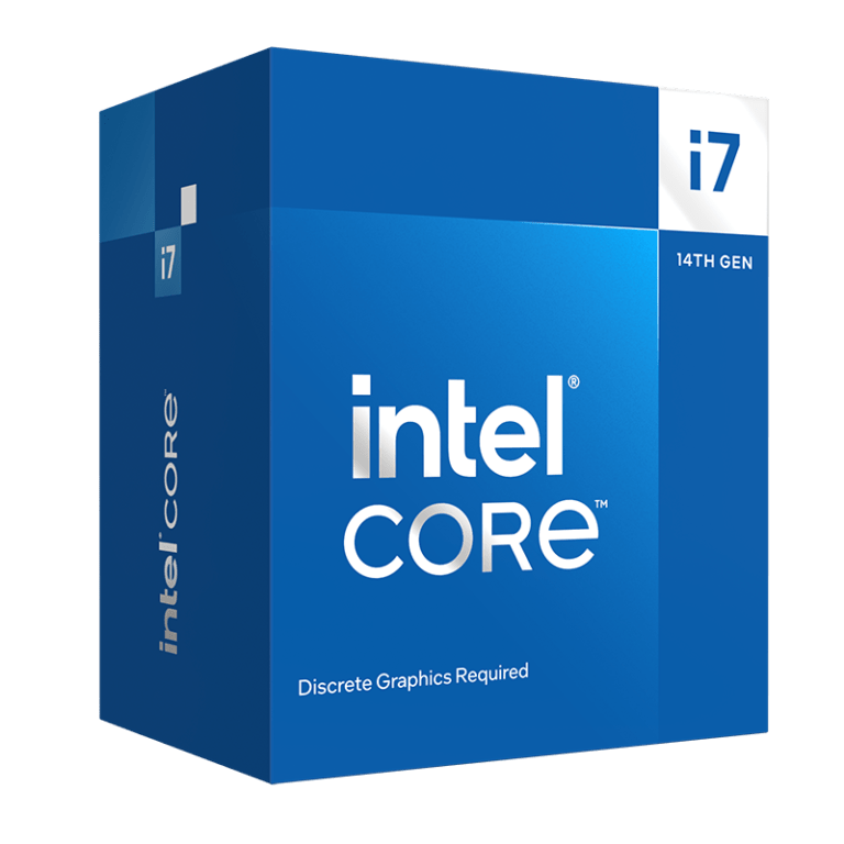 CPU Intel Core i7-14700F – Box Chính Hãng (LGA1700, Upto 5.4GHz, 20 Nhân 28 Luồng, Cache 33MB)
