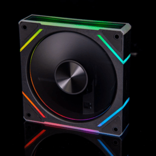 Fan Case Leopard V1 - Đen/Black - R ARGB (Gió ngược)