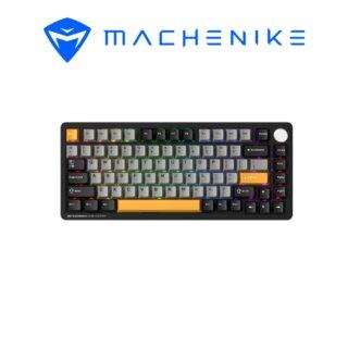 Bàn phím cơ Machenike K600-B82W Tri-mode RGB GR Silver Switch (Black/Đen)