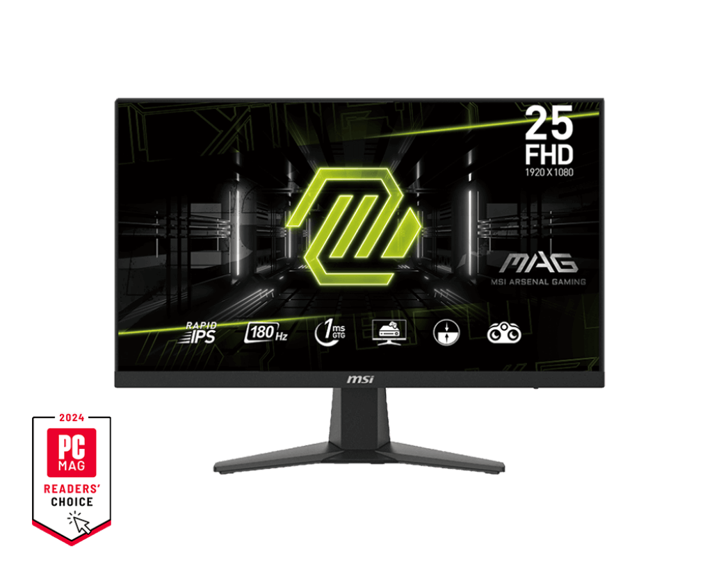 Màn Hình PC MSI Gaming MAG 256F (25inch/ Rapid IPS/ 180Hz/ 1ms)