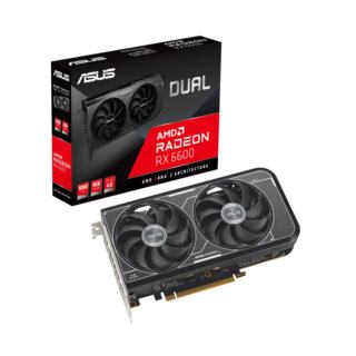 VGA Asus Dual Radeon RX 6600 V3 8GB GDDR6