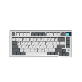 Bàn phím cơ Darmoshark K8 White Grey RGB (3 Mode/Hot Swap/Gateron EverFree Linear Switch)