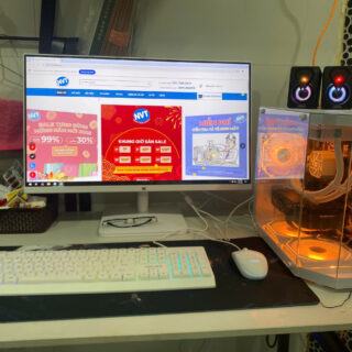 Góc PC Gaming NVT 80 – T1/2025 (B760/ i5 13400F/ 16GB/ NVMe 512GB/ RTX 2060 6GB/ 650W/ LCD 27inch 100Hz)