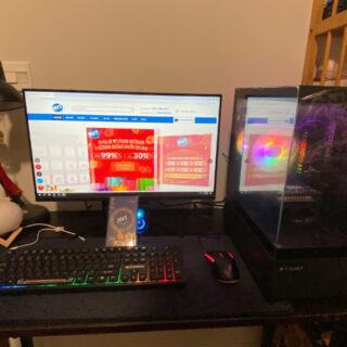 Góc PC Gaming NVT 81 – T1/2025 (H510/ i3 10105F/ 16GB/ NVMe 256GB/ GTX 1650 Super 4GB/ 550W/ LCD 24inch 100Hz)