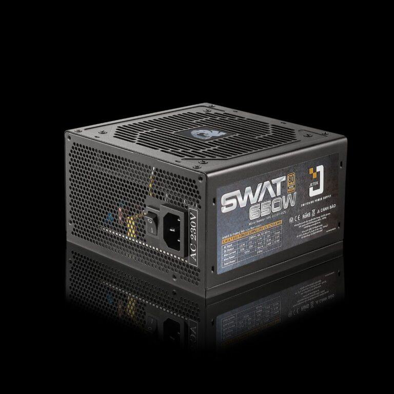 Nguồn Jetek SWAT 650W V1 (80 Plus Bronze/Non Modular)