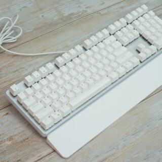 Phím cơ Royal Kludge RK918 White/Trắng (Blue Switch)