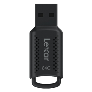 USB Lexar 64GB JumpDrive V400 Đen/Black (USB3.0/Flash Drive, 100Mb/s, Đen/Black)