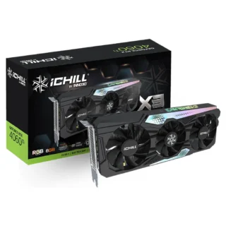 VGA Inno3D Geforce RTX 4060TI ICHILL X3 8GB GDDR6 (3Fan) Black/Đen