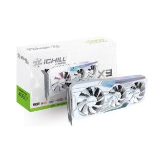 VGA Inno3D Geforce RTX 4060TI ICHILL X3 8GB GDDR6 (3Fan) White/Trắng