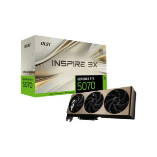 VGA MSI GeForce RTX 5070 12GB INSPIRE 3X OC