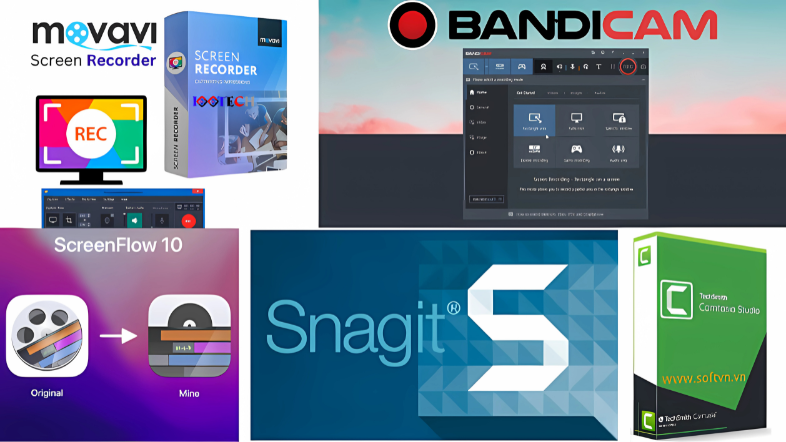 Cách quay màn hình PC bằng phần mềm trả phí