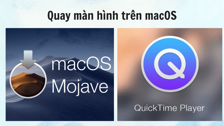 Cách quay màn hình PC trên macOS