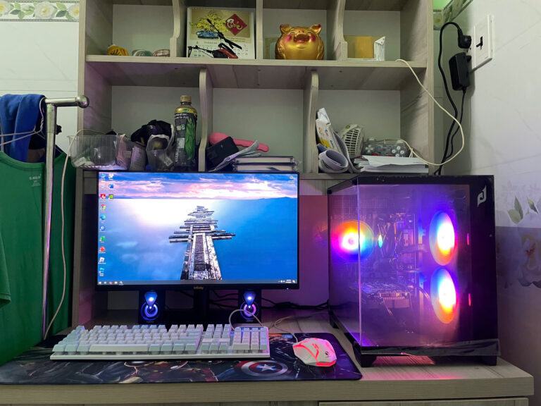 Góc PC Gaming NVT 91 – T2/2025 (H510/ i3 10105F/ 16GB/ SATA3 256GB/ GTX 1650 Super 4GB/ 550W/ LCD 24inch 75Hz)