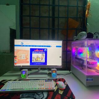 Góc PC Gaming NVT 92 – T2/2025 (H610/ i5 12400F/ 16GB/ NVMe 512GB/ RTX 3060 12GB/ 650W/ LCD 27inch 100Hz)