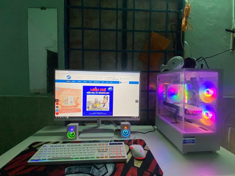 Góc PC Gaming NVT 92 – T2/2025 (H610/ i5 12400F/ 16GB/ NVMe 512GB/ RTX 3060 12GB/ 650W/ LCD 27inch 100Hz)