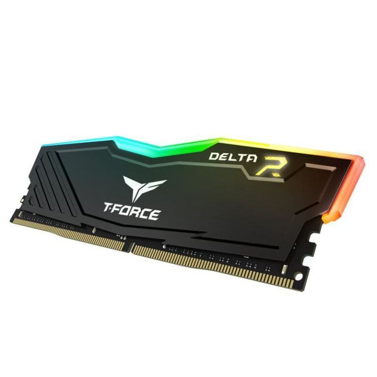 RAM TeamGroup T-Force Delta RGB 16GB 3600MHz D4 (Black/Đen)