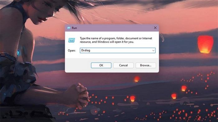 Cách xem card đồ họa bằng Run rất đơn giản