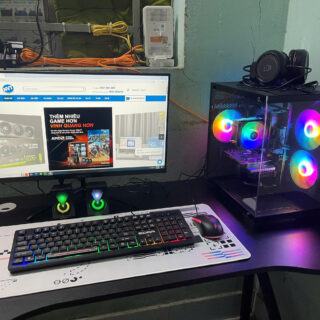 Góc PC Gaming NVT 94 – T3/2025 (H410/ i5 10400F/ 16GB/ NVMe 256GB/ GTX 1060 3GB/ 550W/ LCD 24inch 100Hz)