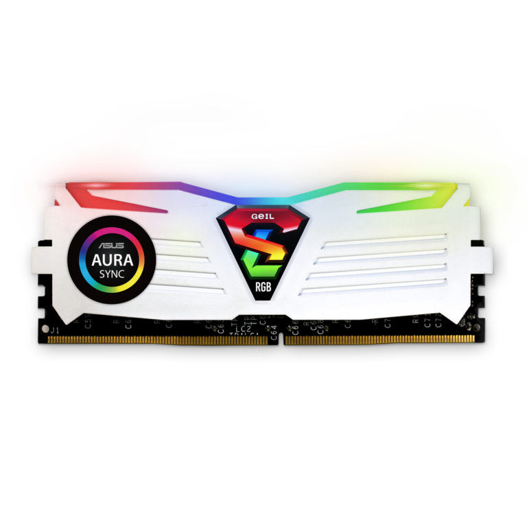 RAM GEIL Super Luce 8GB DDR4 3200MHz RGB White/Trắng