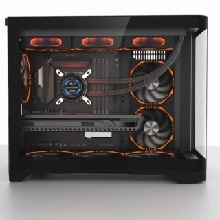 Case MIK Focalors M (M-ATX) - Black/Đen