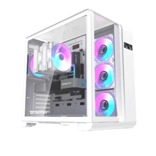 Case DarkFlash L280 (ATX, AIO 360mm) - White/Trắng